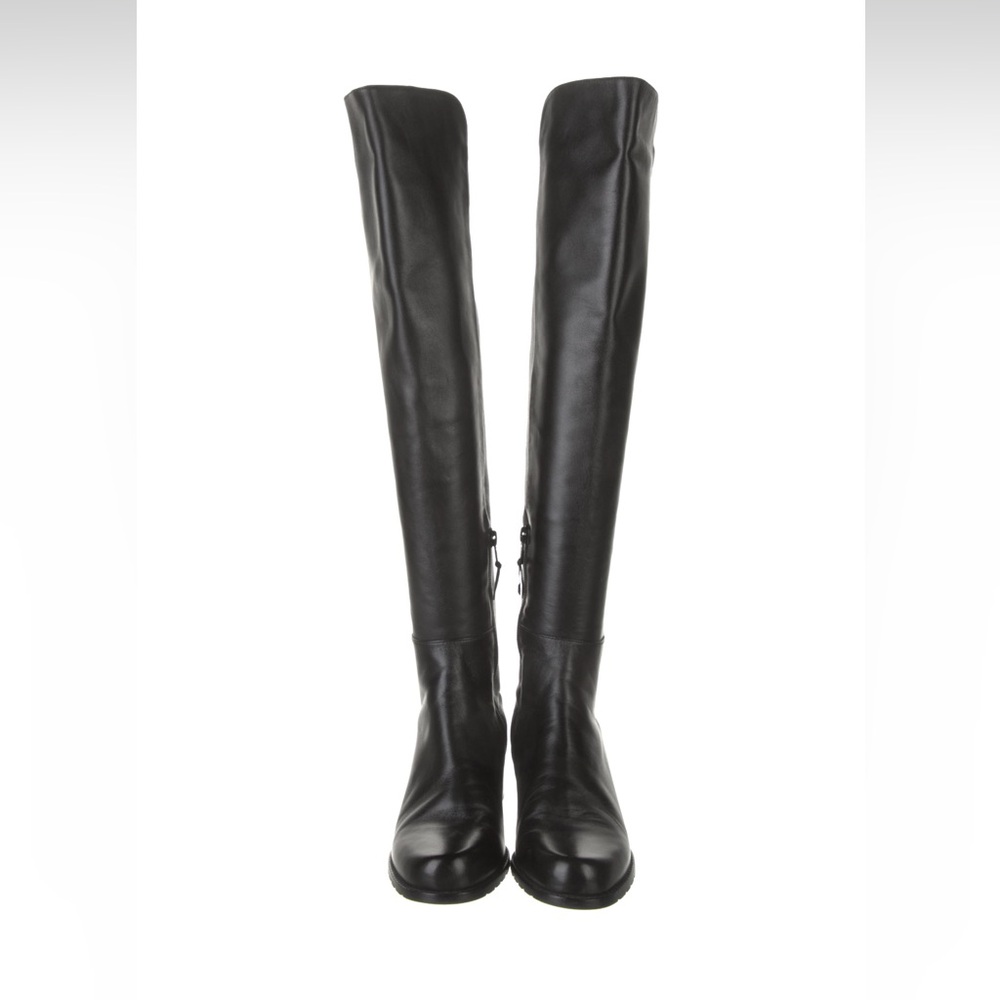 Stuart Weitzman Leather Over the Knee Boots. Size 6